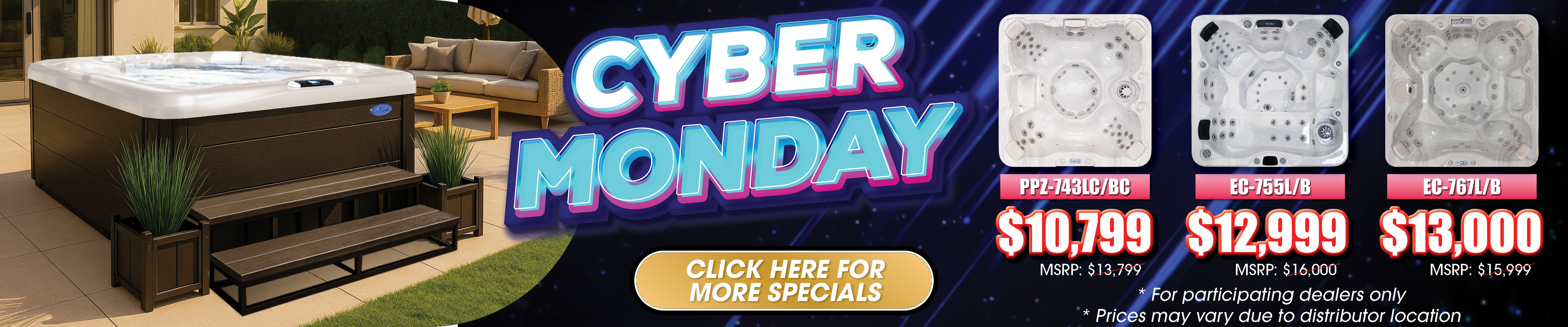 Calspas hot tub being used in a family setting - Round Rock