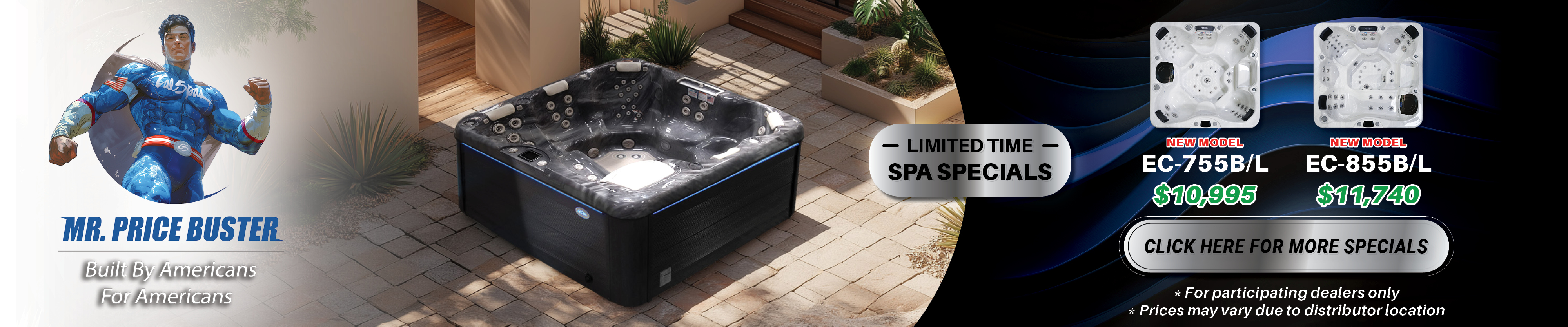Calspas hot tub being used in a family setting - Round Rock